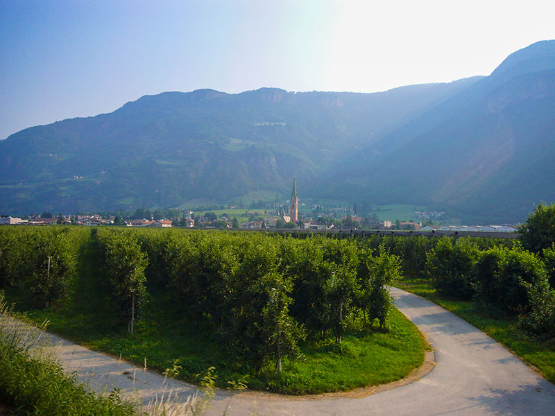 Zun&auml;chst fahren wir nach Terlan