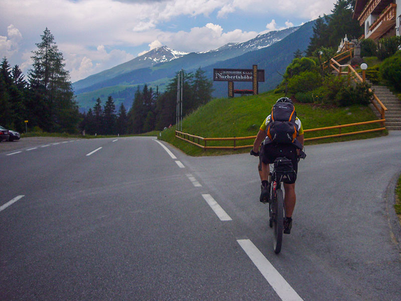Wir erreichen die Norbertsh&ouml;he ...