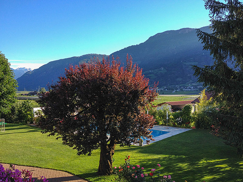 Blick von unserem Balkon