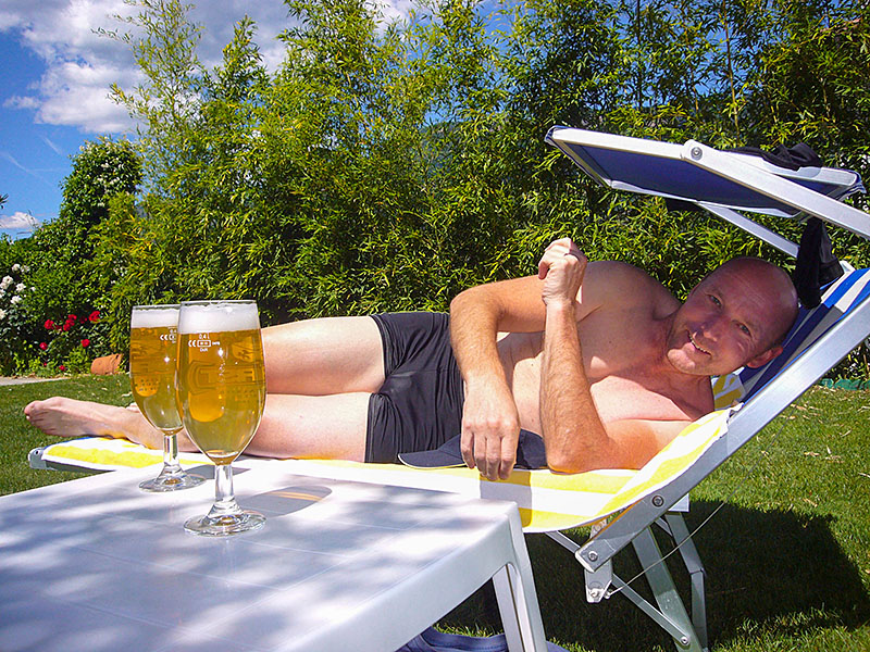 Das Leben kann sch&ouml;n sein - wenn man den Pass hinter sich hat ;-)