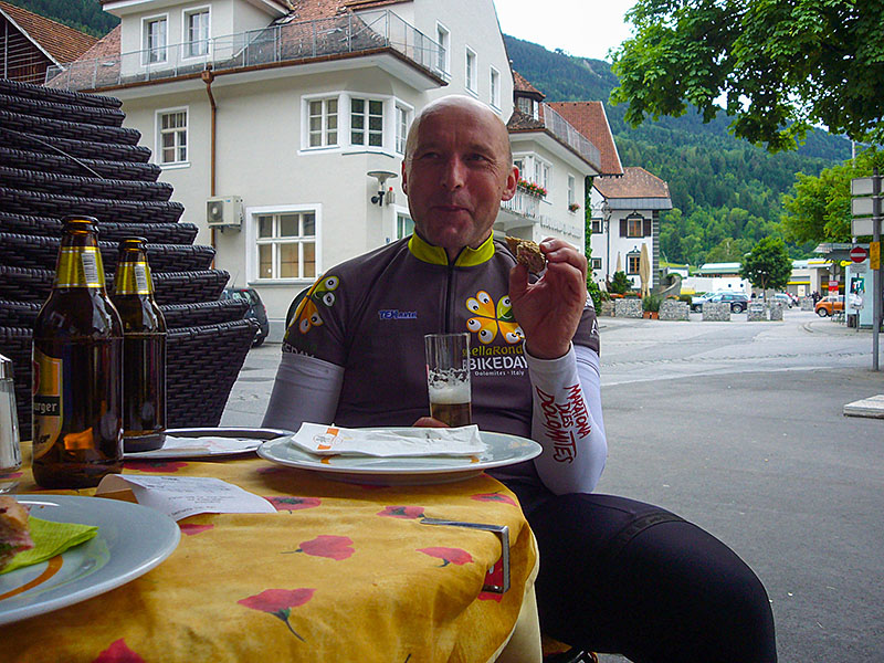 In Zams folgt eine weitere St&auml;rkung, diesmal etwas Herzhaftes
