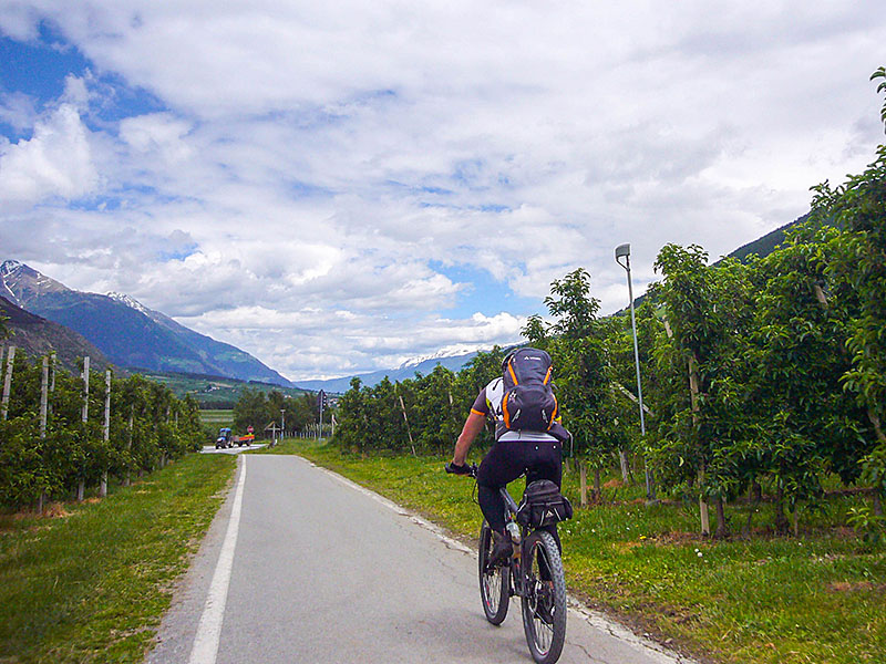 Endlich zeigt sich auch einmal etwas blauer Himmel