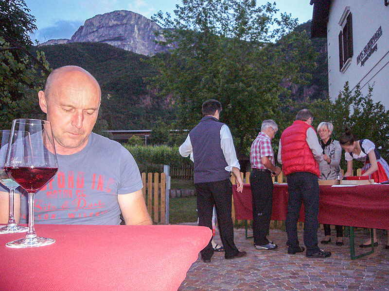 Der Wein ist gut ...