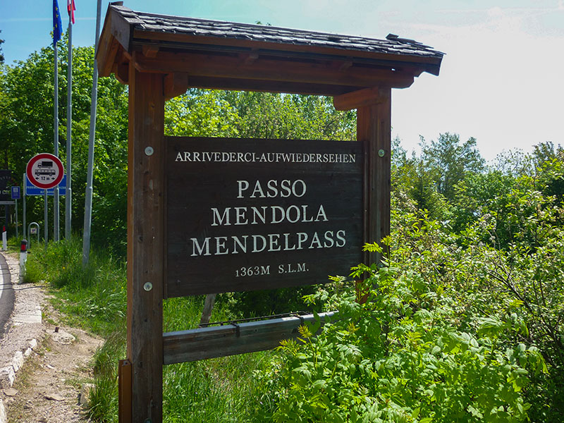 Mendelpass erreicht