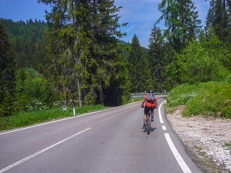 Abfahrt nach Castelfondo
