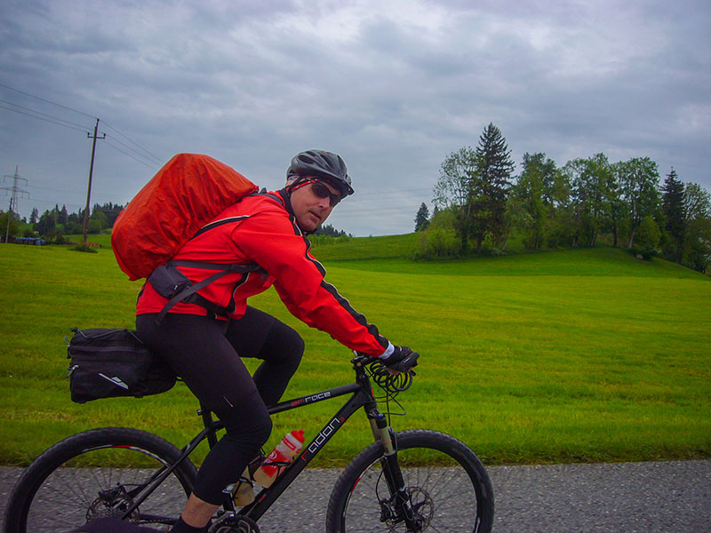 Warm eingepackt, bis auf die Kn&ouml;chel ;-)