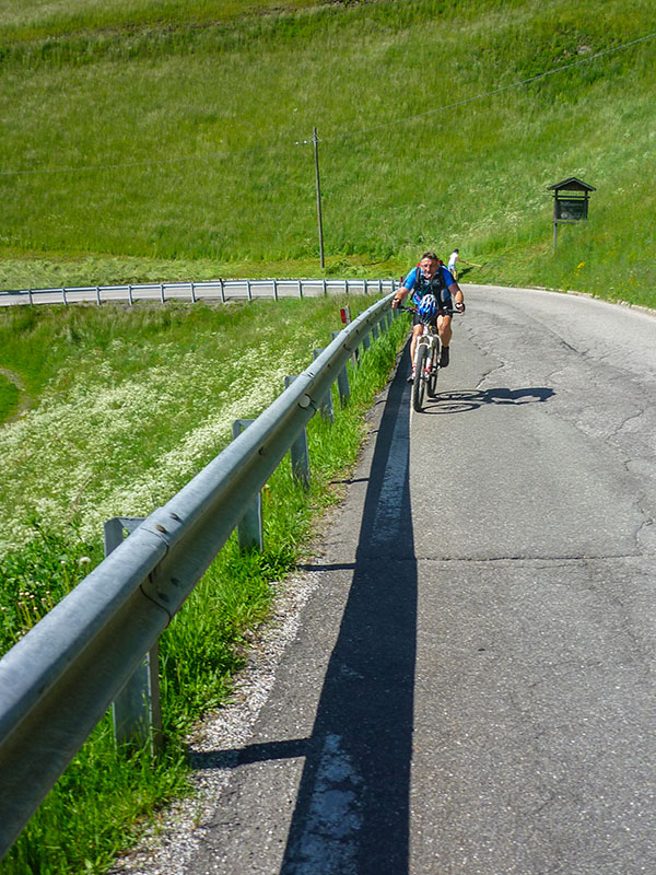 Die Steigung erfreut die Beine - oder auch nicht ;-)