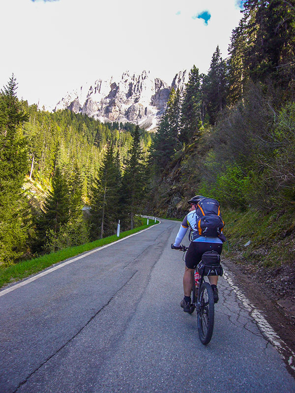 ... und treten weiter in die Pedale