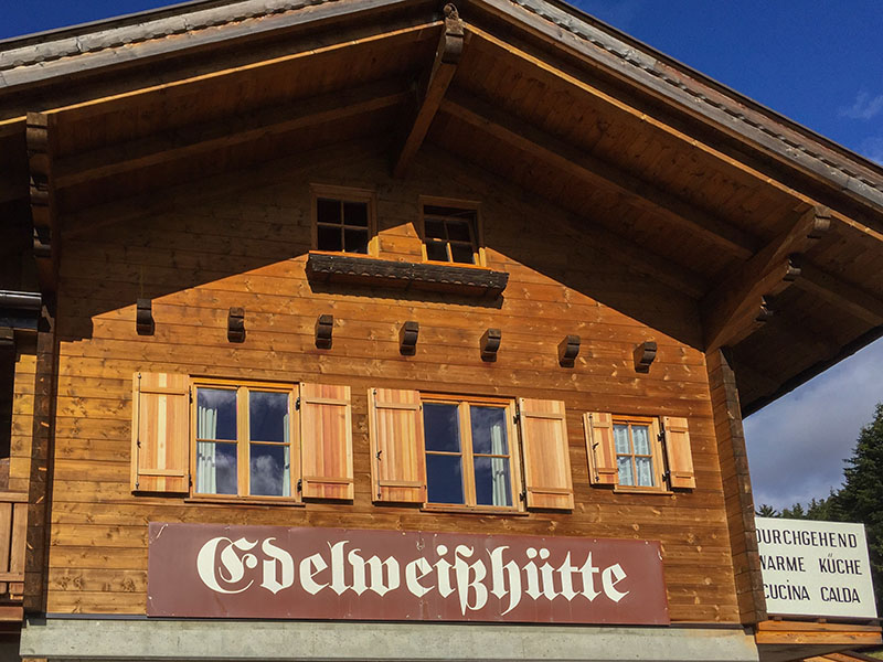 Endlich am Tagesziel