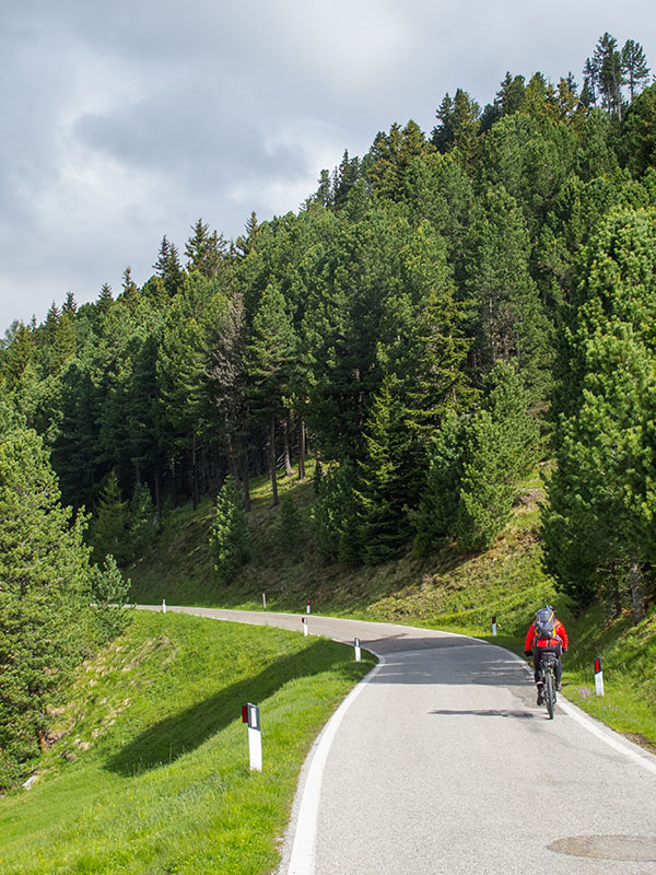 Ab und zu lugen ein paar Sonnenstrahlen zwischen den Wolken hindurch