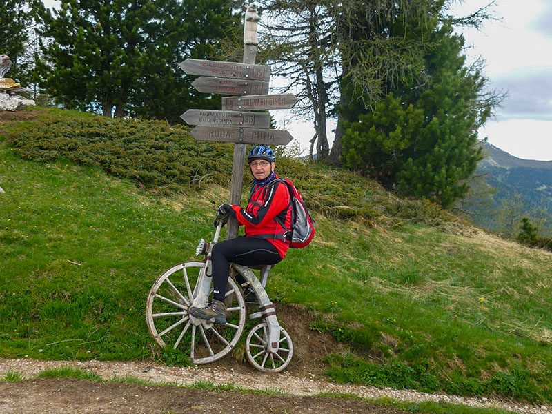 Mit dem Rad w&auml;ren wir wohl nicht weit gekommen ;-)