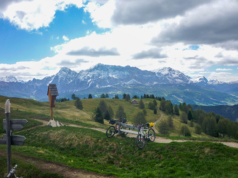 Blick in Richtung Gadertal