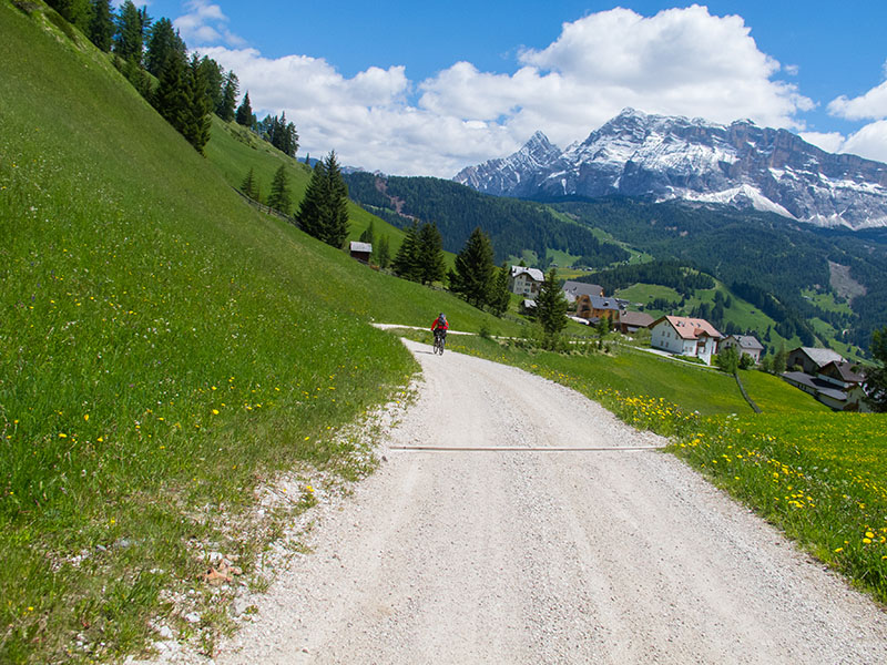 Die ersten H&auml;user kommen in Sicht