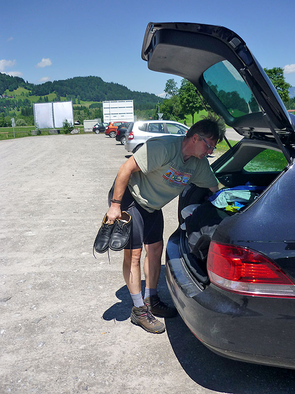In Oberstdorf treffen wir uns zum Alpencross