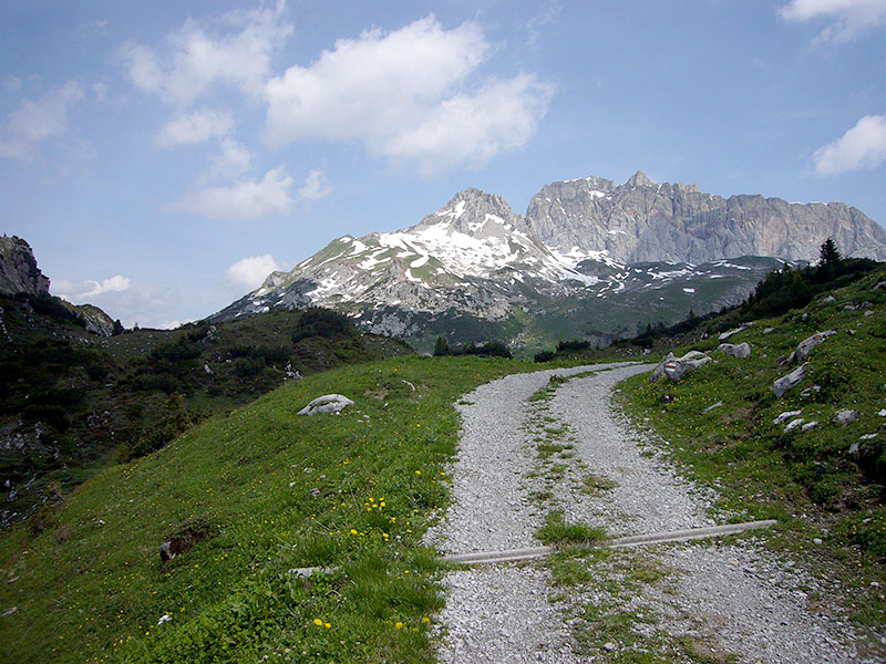 Jetzt geht es nochmal ein St&uuml;ckchen hinauf ...