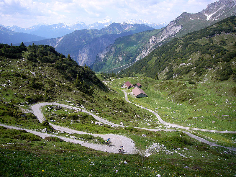 ... aber ab jetzt richtig tief hinab