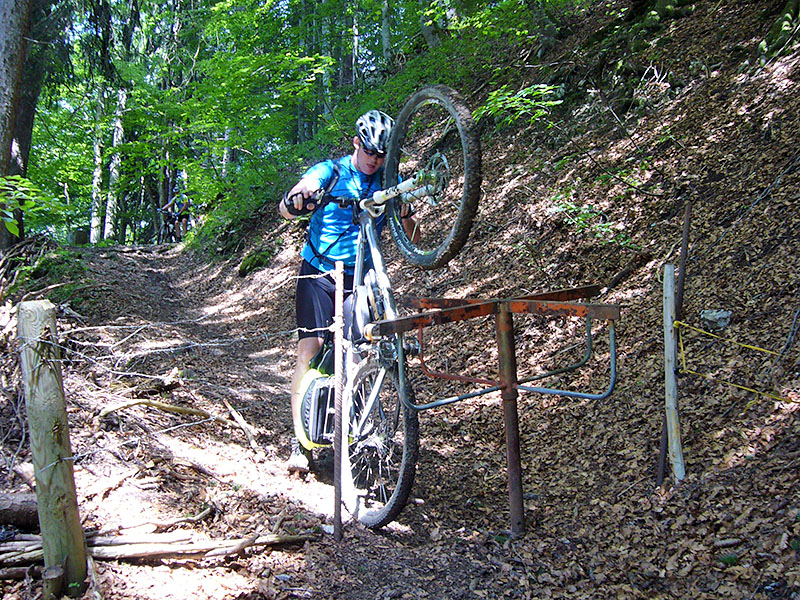 Manchmal ist es schon ein Kreuz ;-)