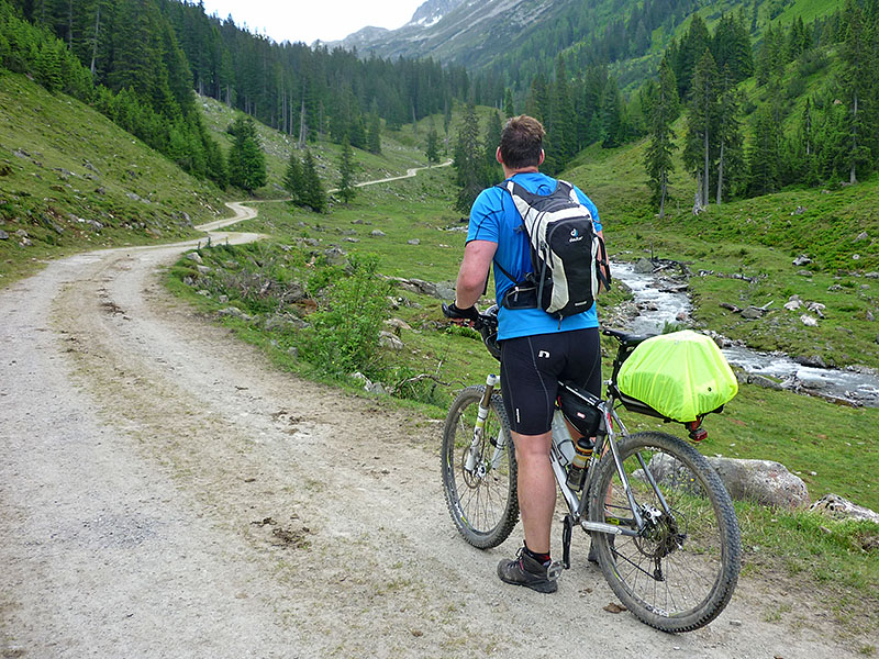 ... doch der n&auml;chste Anstieg wartet schon