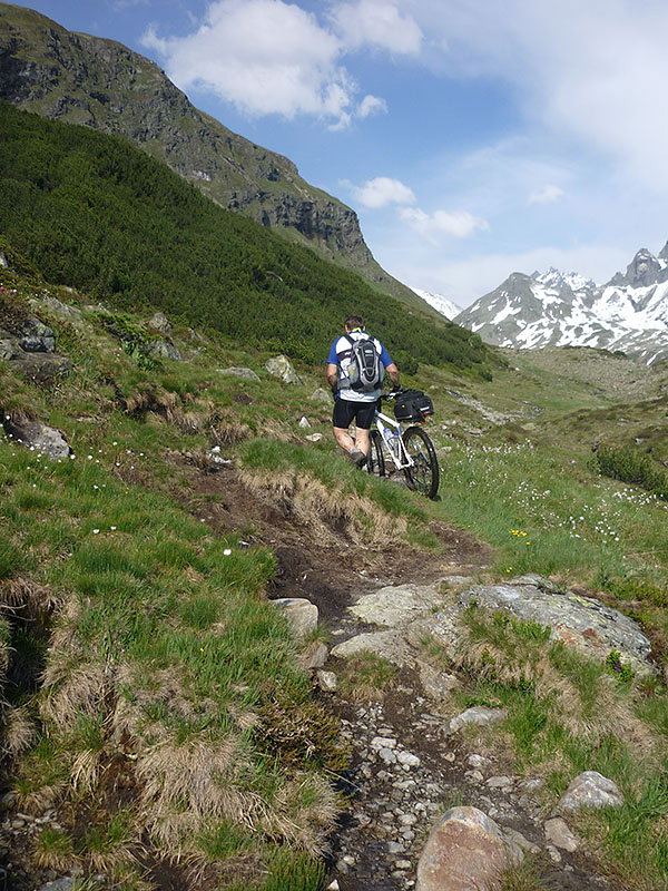 Endlich wieder schieben ...