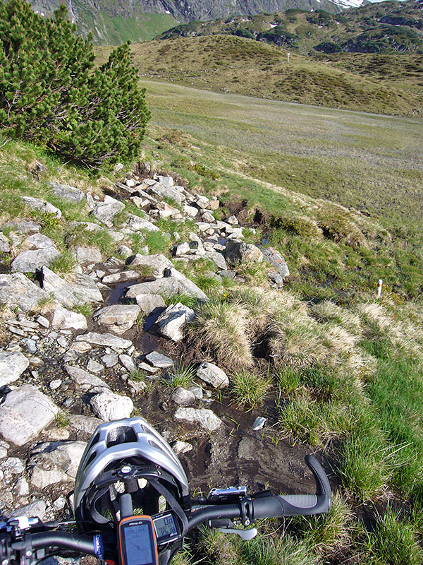 ... muss sich auf schlechten Pfaden qu&auml;len
