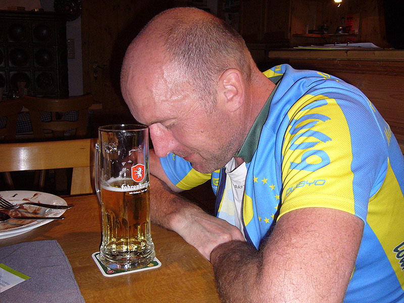 Reini am Einschlafen ;-)