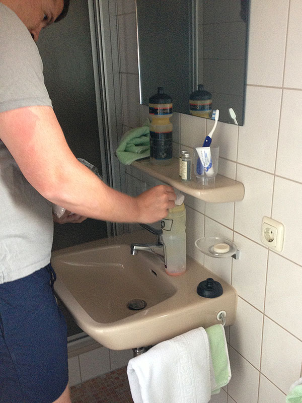 Waldi beim Dopig erwischt ;-)