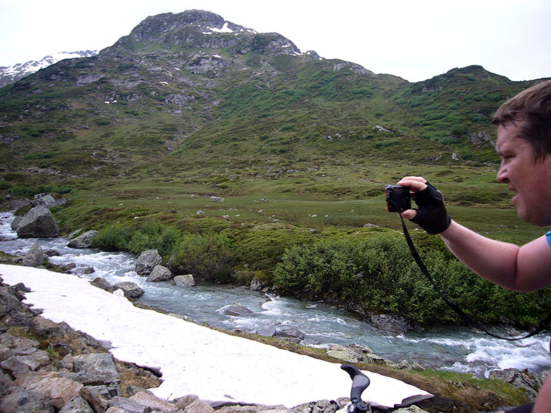Waldi fotografiert ...