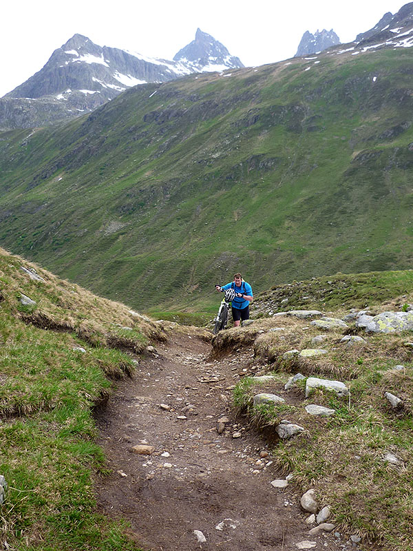 So, noch ein kleines steiles St&uuml;ck ...