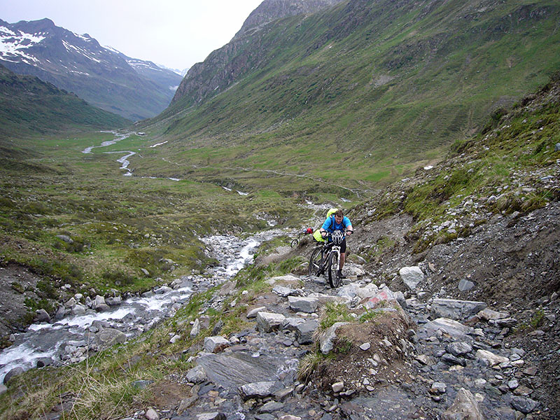 Durch das Tal haben wir uns schon vorgearbeitet