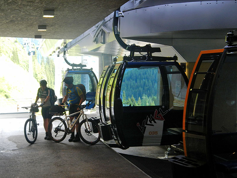 ... um die ersten 200-300 H&ouml;henmeter einzusparen