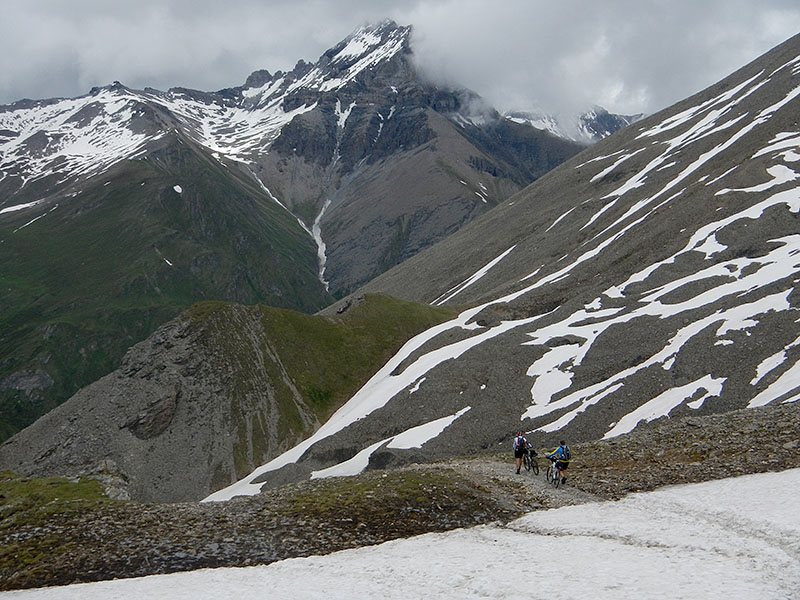 Hauptsache bergab ...