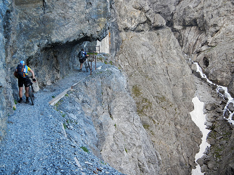 ... und nicht zu nahe an den Rand kommen