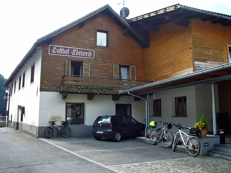 Unsere Unterkunft in Schlinig