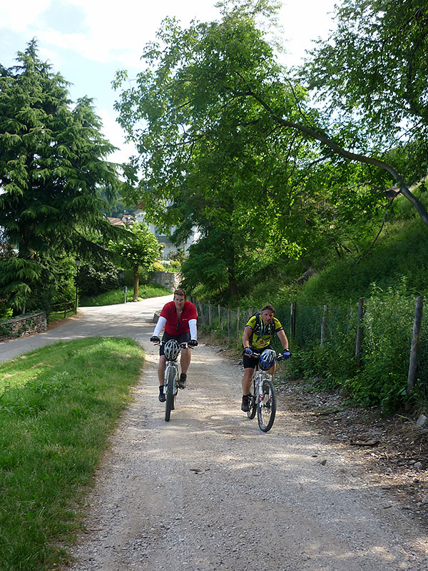 Fahrt zur Fleimstalbahn