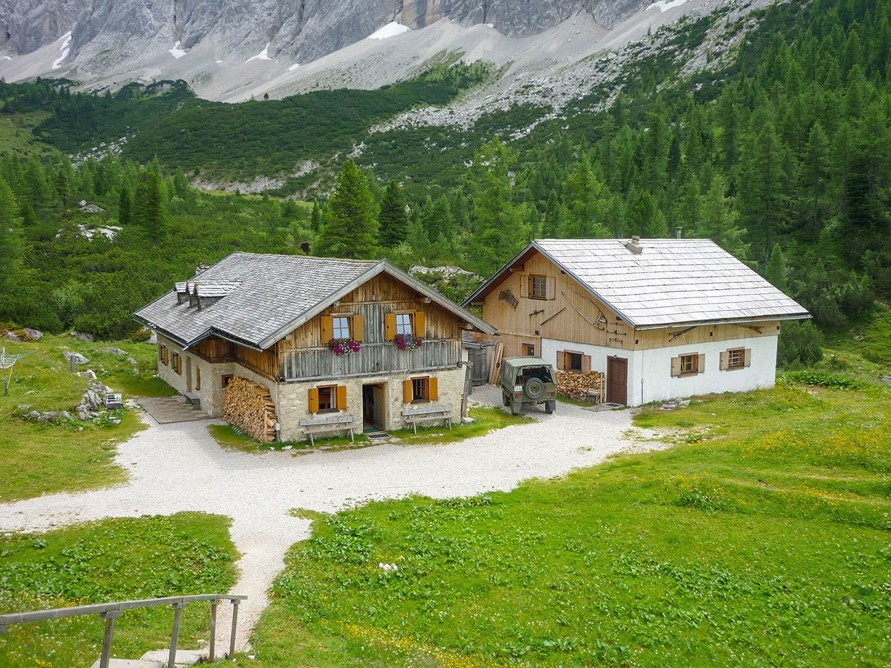Unterk&uuml;nfte auf der Alm