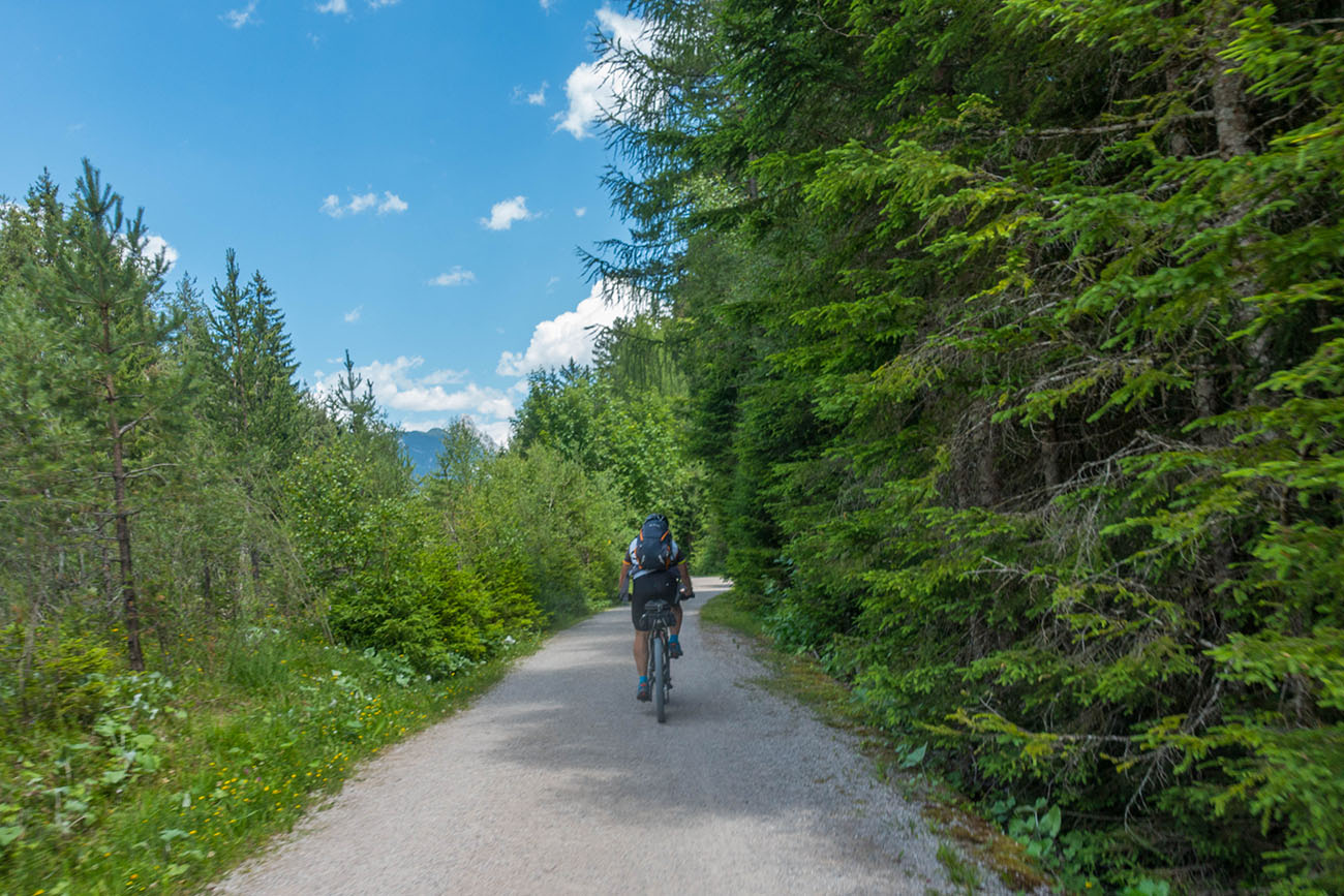 Kurz vor Mittenwald ...