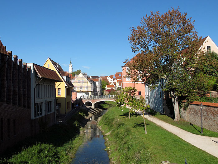 Blick auf Donauw&ouml;rth