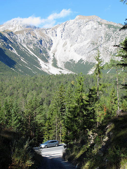 Ich n&auml;here mich dem Fernpass