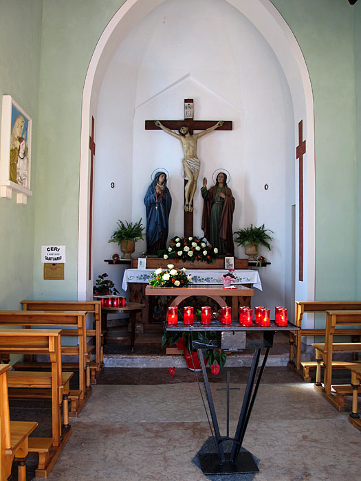 Die Kapelle von innen