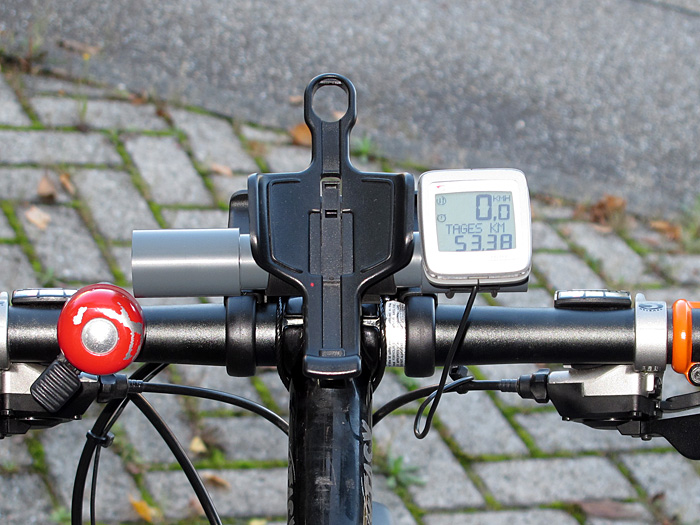 So sieht es in Fahrtrichtung aus