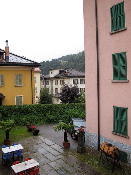 Am n&auml;chsten Morgen sieht das Wetter nicht besser aus :-(