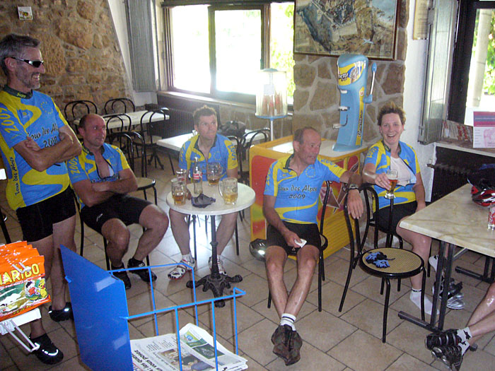 Und was machen wir nach der anstrengenden Fahrt?