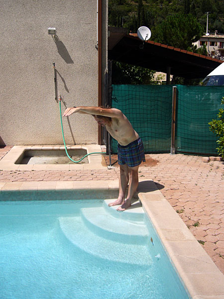 Während sich die anderen in der Sonne quälen ...