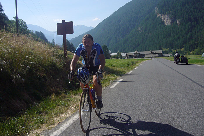 Etwas abgekämpfte schaue ich schon aus ;-)