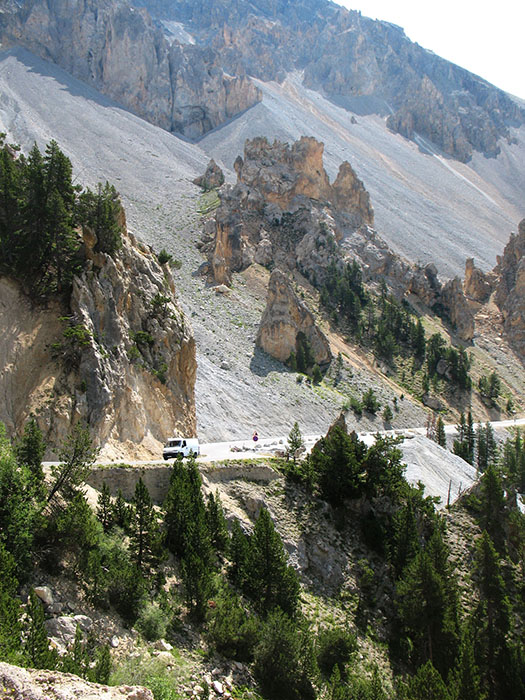 So sieht es am Izoard aus