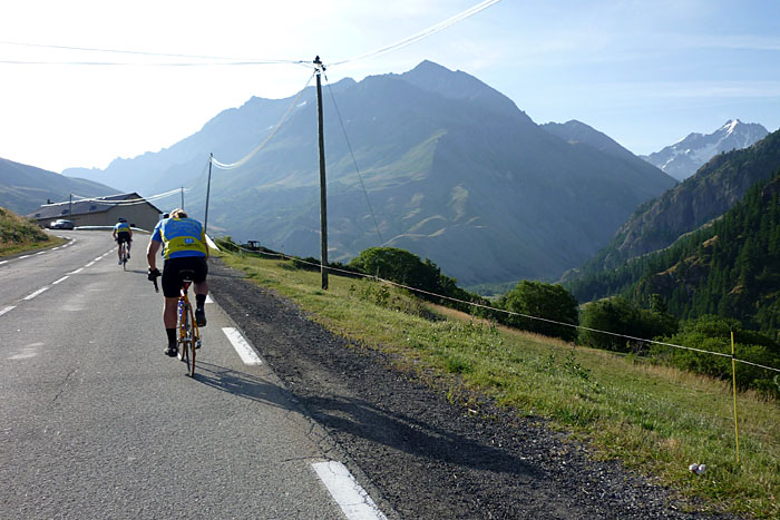Wieder zum Lautaret hinauf, diesmal von der anderen Seite