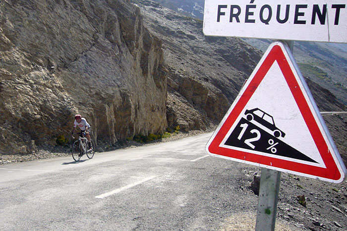 Hanspeter kämpft mit den letzten Metern