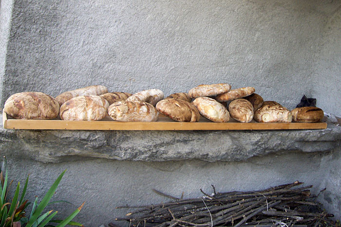 ... der Brotkorb ist voll