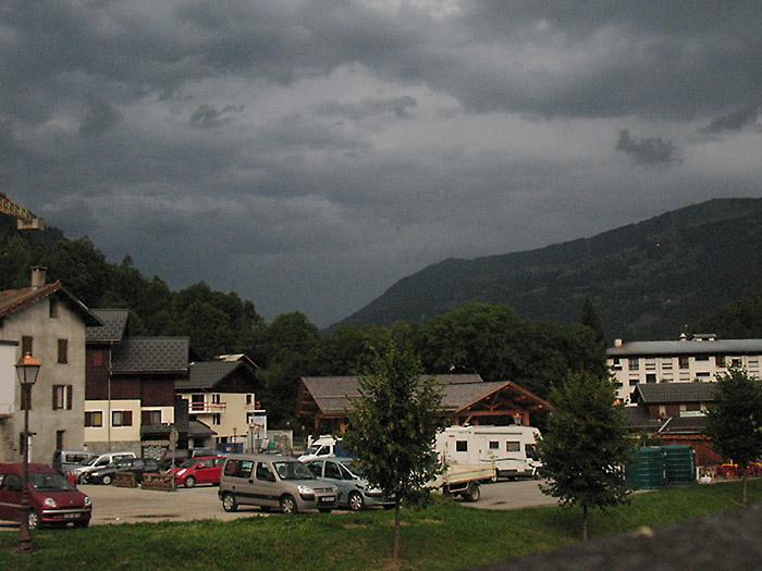 Pünktlich zur Rückreise wird das Wetter schlechter - das hatte ja gut gepasst