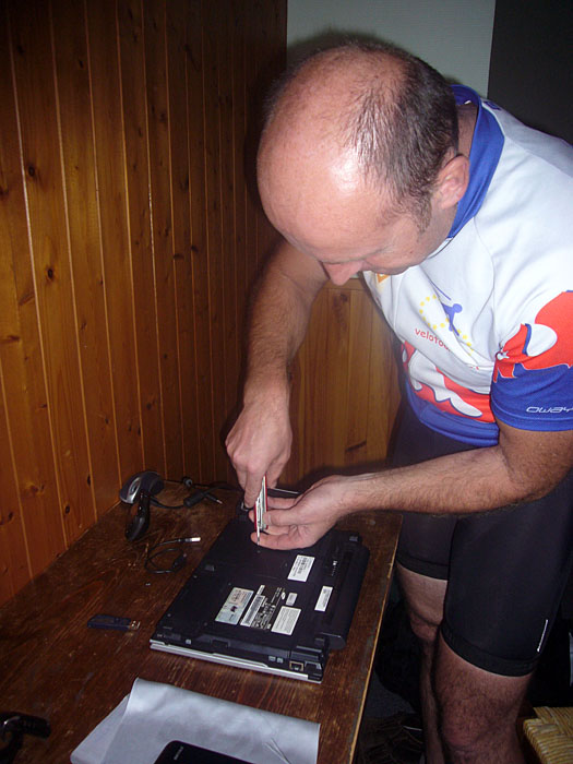 Katastrophe am Abend: Der Rechner ist kaputt :-(